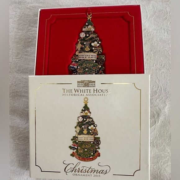 The White House Historical Association Christmas Ornament 2015 Collectible - Picture 6 of 7